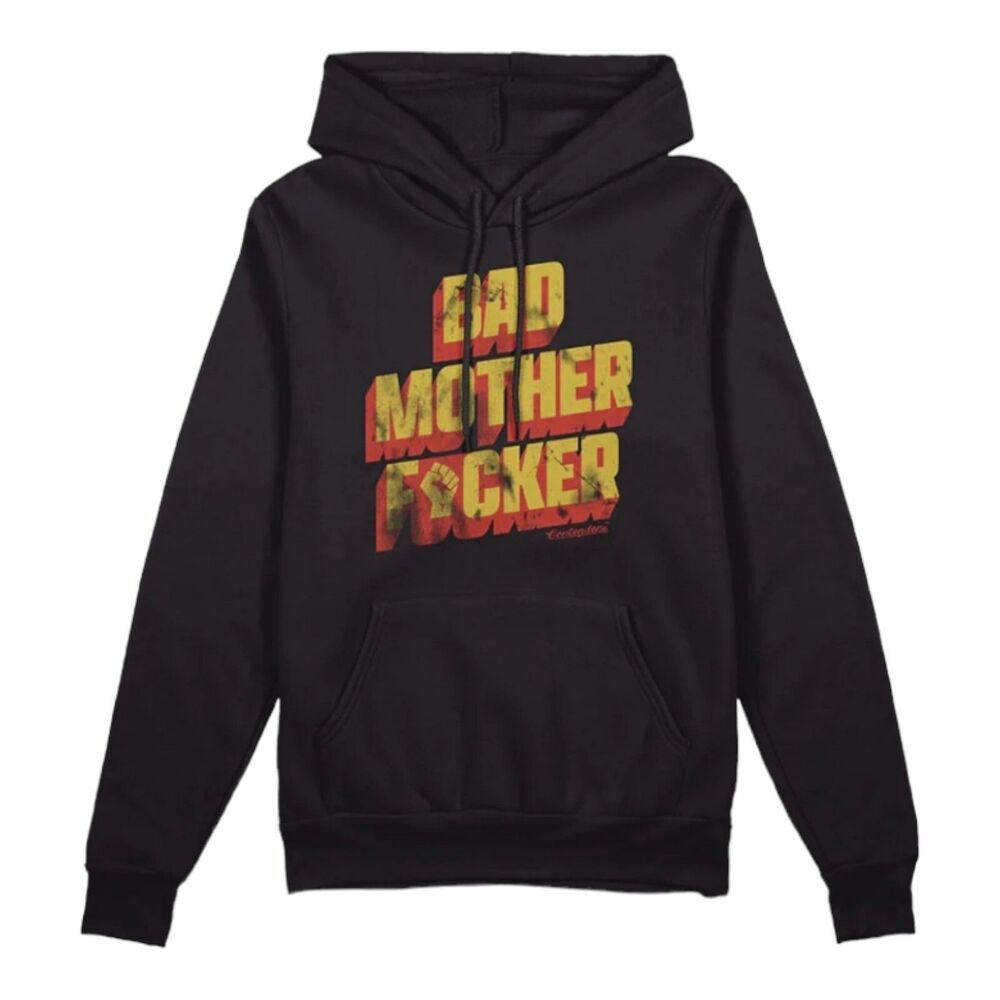 Contenders Bad Mother BMF Graphic Hoodie Gym Workout Men's Large NWT
